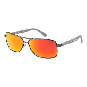 BMW Motorsport Gray Metal Men's Sunglasses